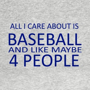 baseball and 4 people T-Shirt